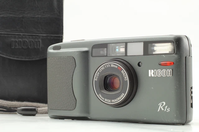 TOP MINT] RICOH R1s Platinum Silver Point & Shoot film camera From