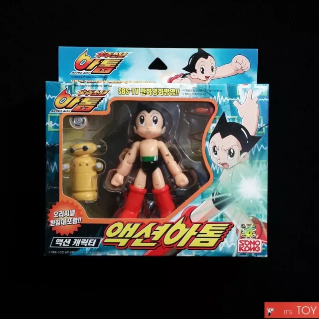 Takara Astro Boy Atom Action figure set 4.3" vintage toy rare item 2003 New