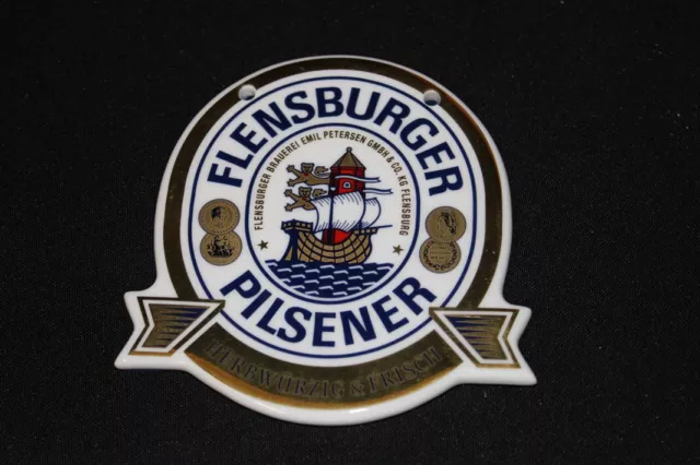 Zapfhahnschild FLENSBURGER PILSENER  1.002