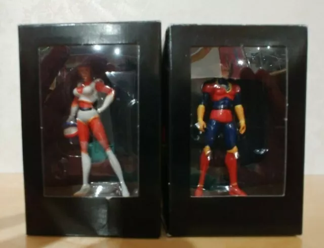 Go nagai robot collection lotto piloti mazinga N 13-16-29-34 scatola e fascicolo 2