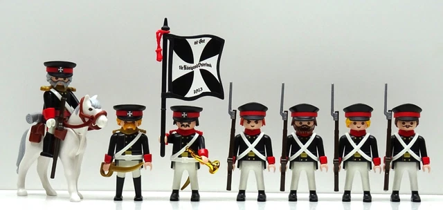 5 X Hesse Garde Soldat Grenadier Playmobil Pour Hesse Vs.Napoléon Custom RAR | eBay