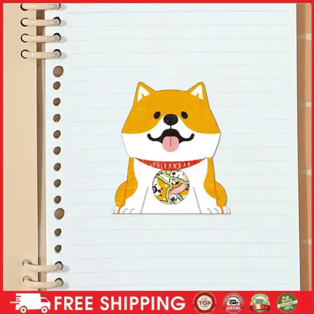30 pegatinas lindas para perro Shiba Inu manual creativo Kawaii pegatinas hágalo usted mismo (naranja)
