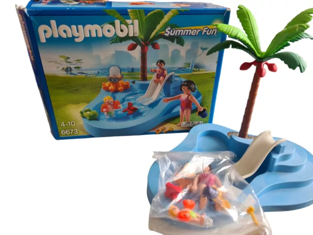 ② Playmobil 5433 – Piscine d'été avec toboggan et fontaine
