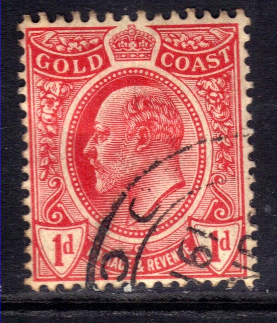 GOLD COAST 1908 KEV11 1d Red used SG 70 ( M1462 ) EUR 1,19 - PicClick DE