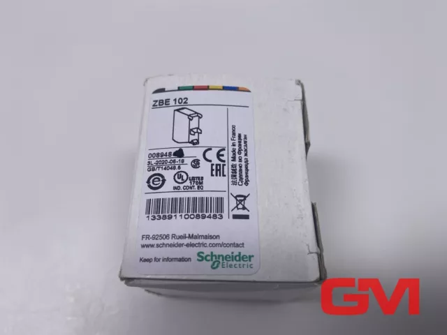 VE 2x Schneider Electric Hilfsschalterblock ZBE 102 contact block 1NC 008948 2