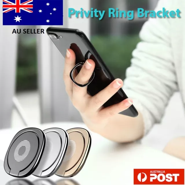 Universal Ring Finger Holder Car Mount iring Phone Hook Stand Mobile Grip GPS360