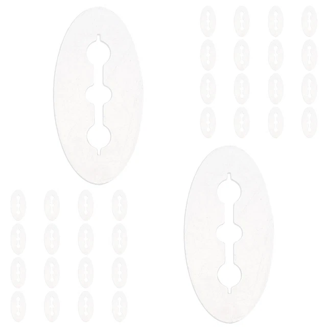 100pcs Professionale Peg Hook Stopper Riutilizzabile Chiusura a gancio Piccola
