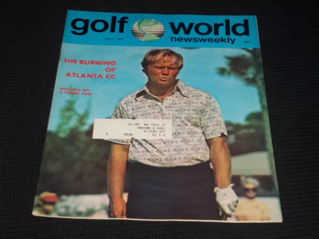 1973 June 1 Golf World Newsweekly Magazine - Jack Nicklaus - E 6124