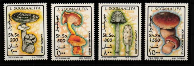 Somalia 468-471 postfrisch Pilze #HQ110