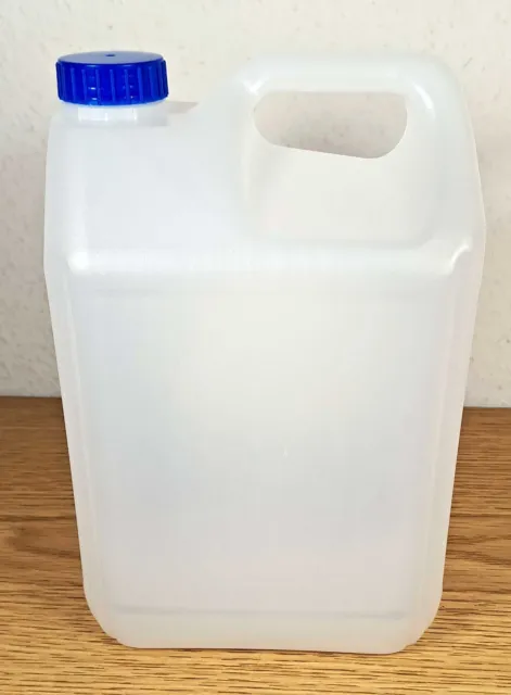 5 Liter Kunststoff Wasser Kanister mit Schraubverschluss leer