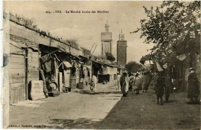 CPA AK Fez- Le Marche arabe des Meubles MAROC (880138)