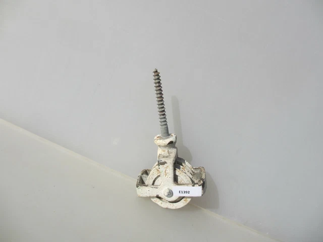 Vintage Iron Airer Pulley Drier Block Old