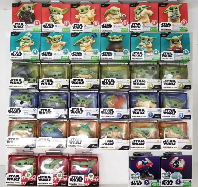 Star Wars Bounty Collection, Series 1, 2, 3, 4, 5, 6 Baby Yoda Grogu TÚ ELIGES