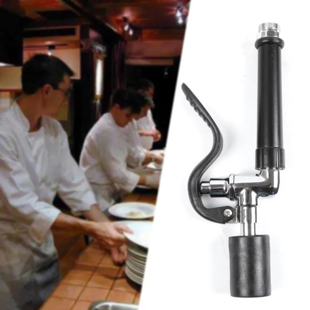 Commercial Restaurant Sink Tap Pre-Rinse Faucet Sprayer Spray Head +Hose Kitchen