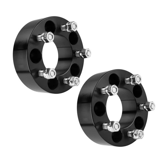 2Pc 2'' 5x4.75 Wheel Spacers M12x1.5 87.1mm For Chevrolet Corvette Camaro