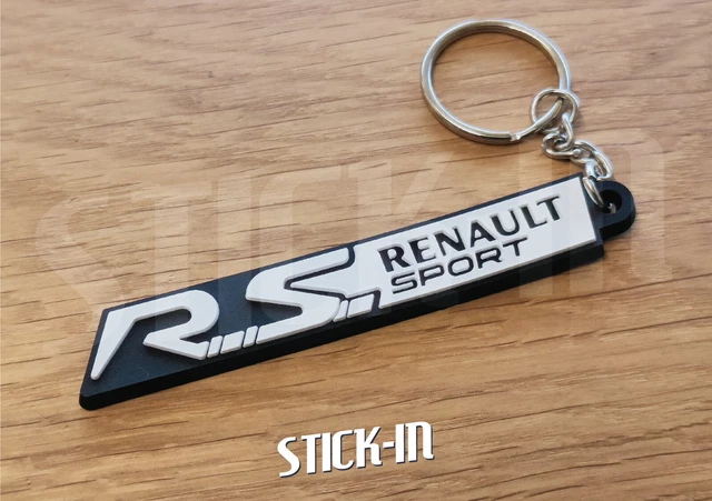 Porte-clés Renault Sport RS - Noir Et Jaune - Langue - Clio, Megane
