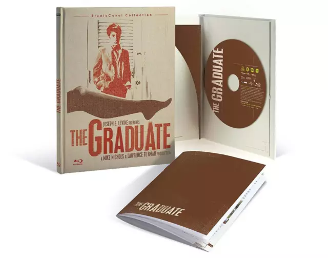 Graduate (Blu-ray) Dustin Hoffman Anne Bancroft Katharine Ross (UK IMPORT)