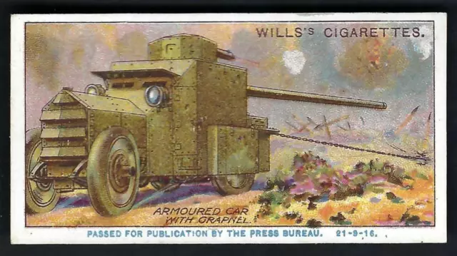 Wills - Military Motors (Passed) - #2 Armoured Car With Grapnel