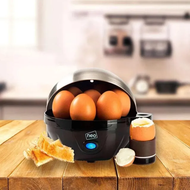 Neo 3 in 1 Durable Kitchen Electric Egg Cooker, Boiler, Poacher Poached Boiled