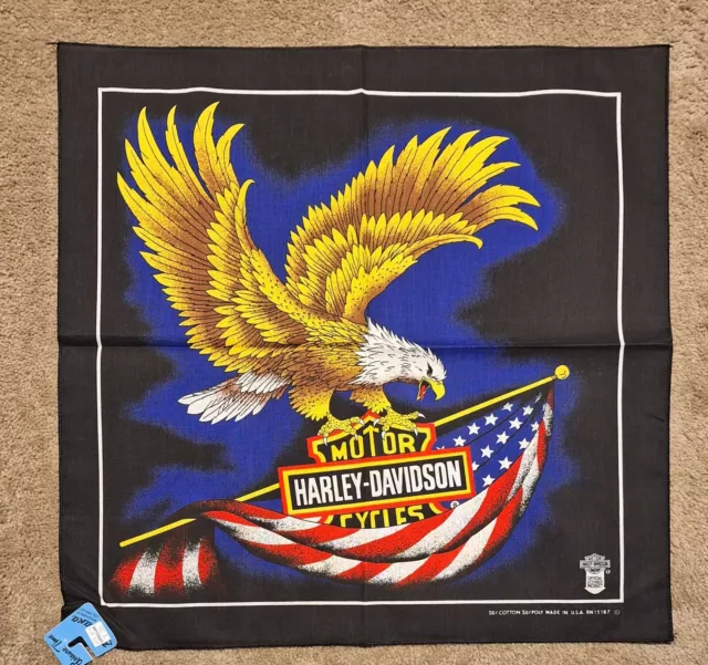 harley davidson skull bandana
