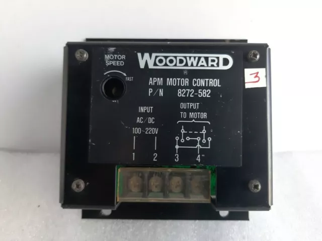 Controlador De Motor Woodward 8272-582 Apm