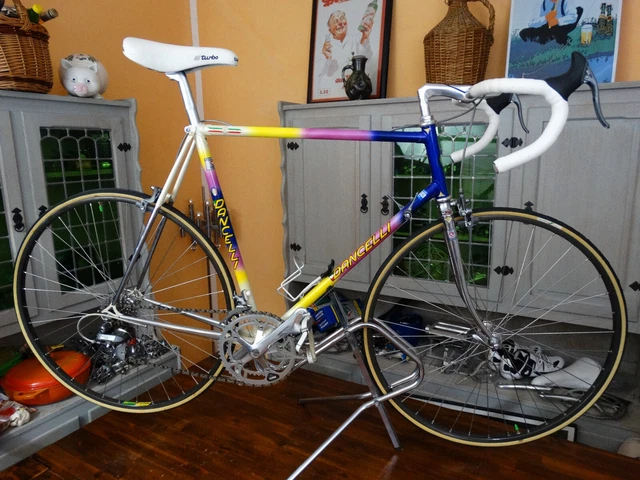 Dancelli Rennrad-Shimano 600 Tricolor-Sofort fahrbereit-60cm / NEU ! NOS !