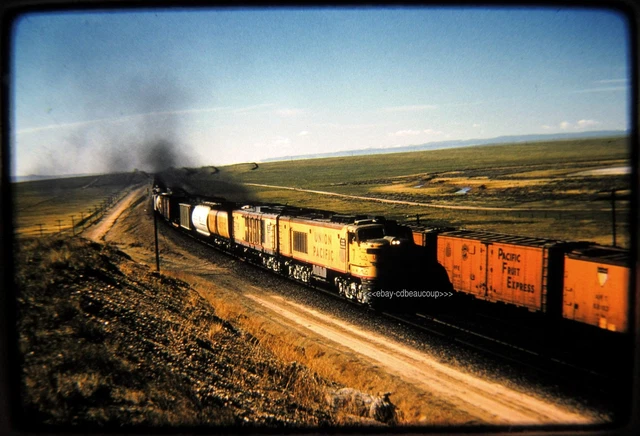 Duplicate Railroad Slide DSLD Union Pacific UP #7 GTEL Action