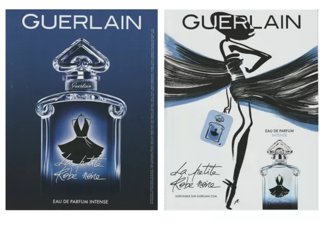 Publicité papier glacé - La Petite Robe Noire de Guerlain recto verso