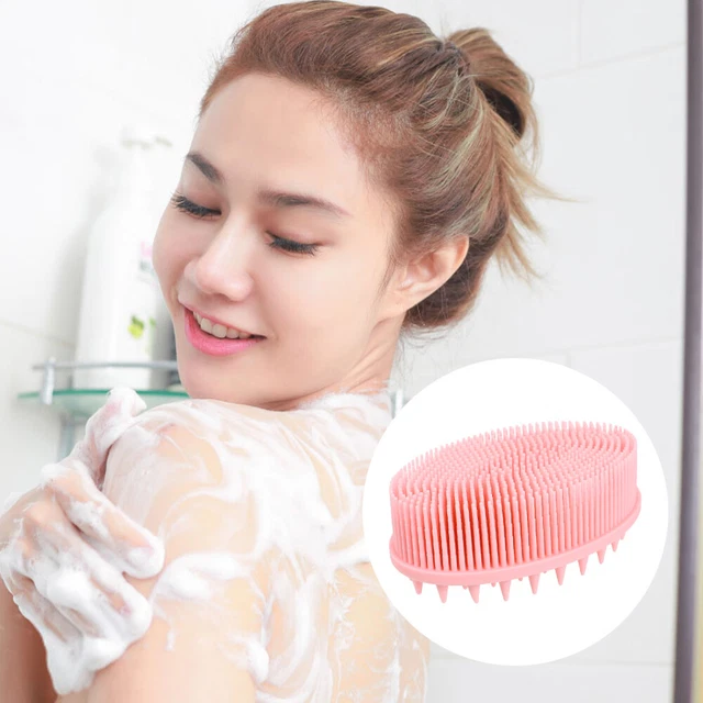 Brosse De Bain Bébé En Silicone Doux - Pour Massage Et Nettoyage Du Cuir Chevelu, Capuchon De Berceau, Avec Ventouse - 9