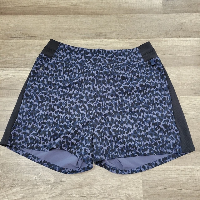 Athleta Brooklyn Printed Shorts Size 6 Lightweight Navy Allure Pockets Athleta Brooklyn Printed Shorts Size 6 Lightweight Navy Allure Pockets