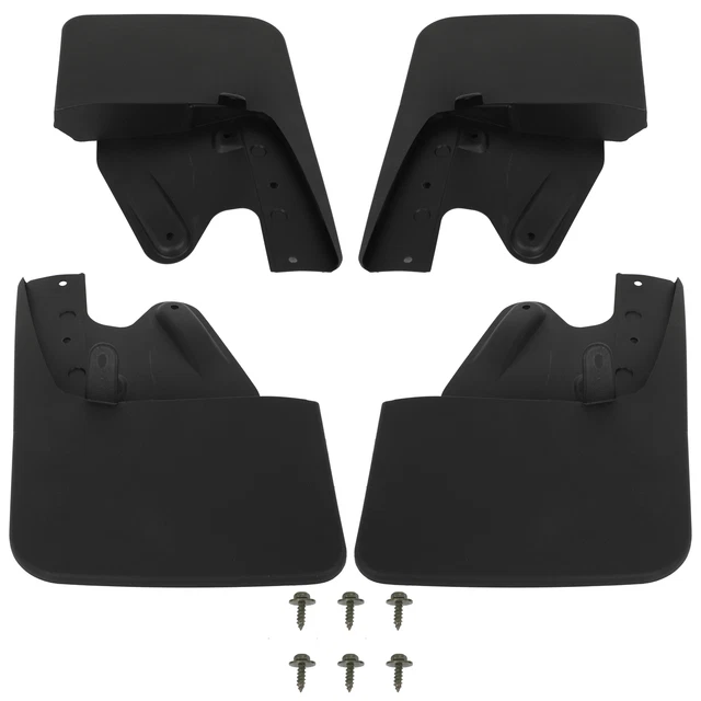 YLSCOO Mud Flaps For 2022-2025 Toyota Tundra (Not SR) - 4PC No-Drill Splash Guards - View #4