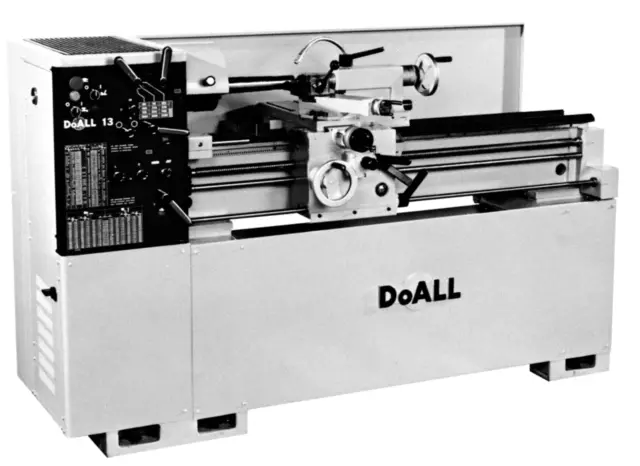 DoALL-ROMI 13 inch Metal Lathe Owners Operators Service Parts Manual LD1340 0278 2