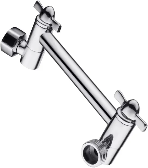 Brazo de extensión de ducha ajustable de latón sólido de 5" para cabezal de ducha, BAR0501-01