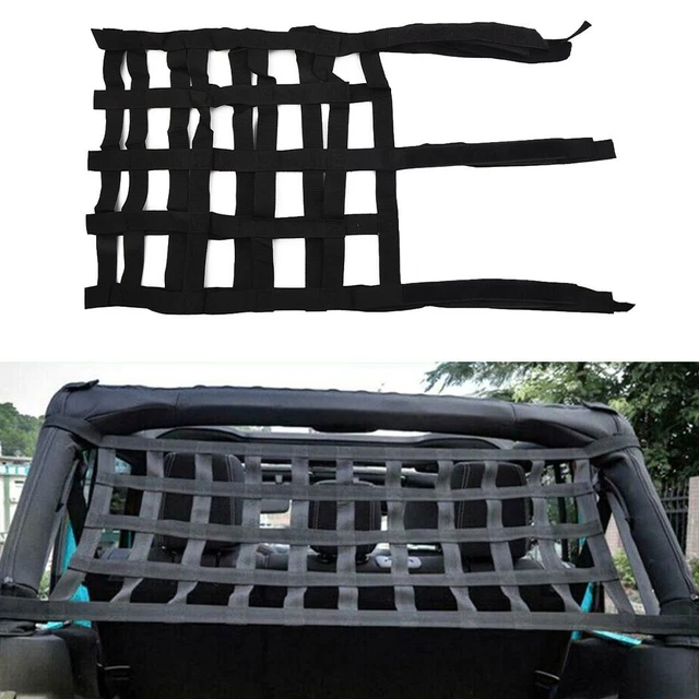 Rete Elastica Portapacchi Con Ganci Per RC Crawler 1:10 E 1:8 (SCX10, TRX4, D90)