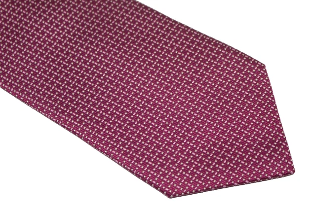 Cravate RENOMA En Soie Italienne Motif Pois Bleu – Occasion Très Bon état, Longueur Classique