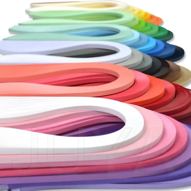 JUYA Single Color Paper Quilling Strips Set 42 Colors 100 Strips per Pack 2/3...