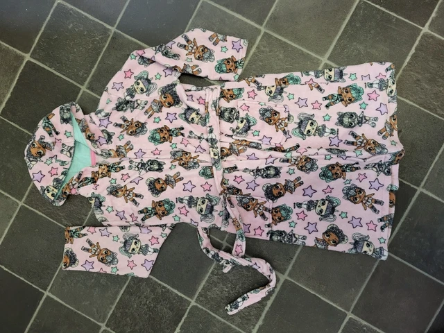 Girls Dressing Gown Age 9-10 Years LOL SURPRISE