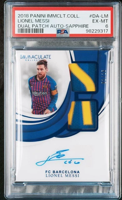 18-19 PANINI immaculate ラベッシ直筆サインパッチジャージ