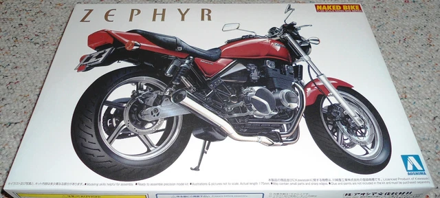 Maquette Aoshima 1/12 – Kawasaki Zephyr 400 MRacing – Kit Moto Plastique