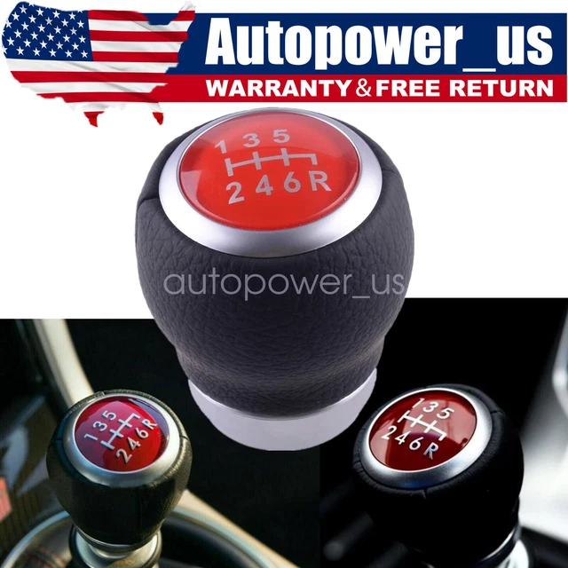 6 SPEED GEAR shift knob For Subaru Impreza WRX STI Outback Forester