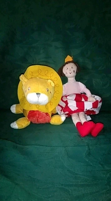 Lot De 2 Peluches Ikea La Poupee Et Le Lion En Tbe