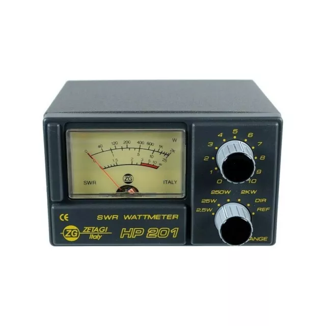 ZETAGI HP-201 Swr Meter / Wattmeter CB COD.33001