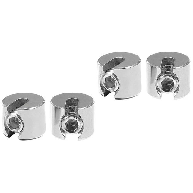 4 piezas abrazadera de cable sujetador de alambre M4x2 sujetador de acero inoxidable abrazadera de cable
