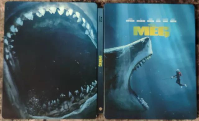 The Meg (Blu-ray, 2019, Best Buy Exclusive Limited Edition Steelbook)