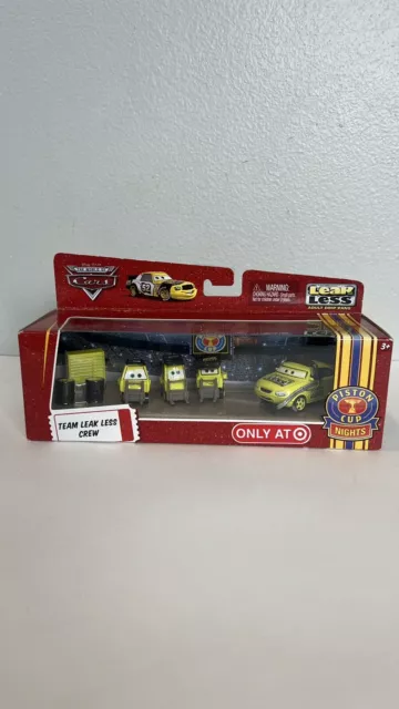 Team Leak Less Crew gift pack with Pitty & Crew Chief. Disney Pixar Cars new