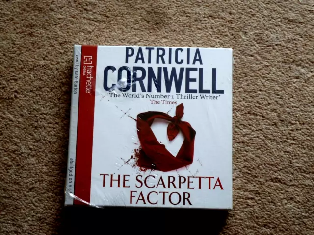 Patricia Cornwell - The Scarpetta Factor ( New )   -  Audio Book -   ( 6 Cds)