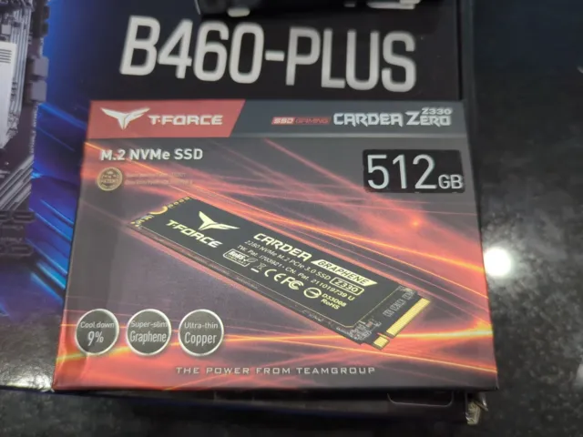 TEAMGROUP T-FORCE CARDEA ZERO Z330 512GB with SLC Cache Graphene Copper Foil ...