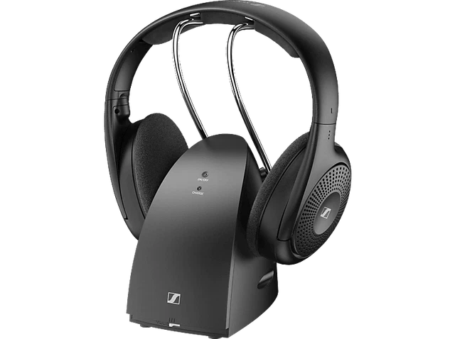 Cuffie Wireless Sennheiser RS 120-W Per TV, 3 Modalità Audio, Portata 60 M E Trasmettitore