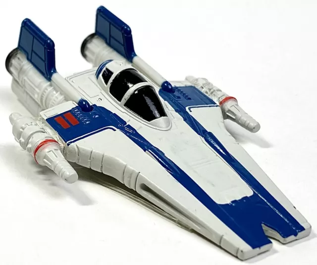 Hot Wheels Star Wars Starships Resistance A-Wing Fighter White 1:64 LOOSE