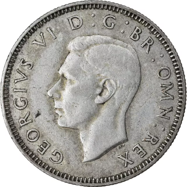 [#854834] Monnaie, Grande-Bretagne, George VI, Shilling, 1944, TTB, Argent, KM:8